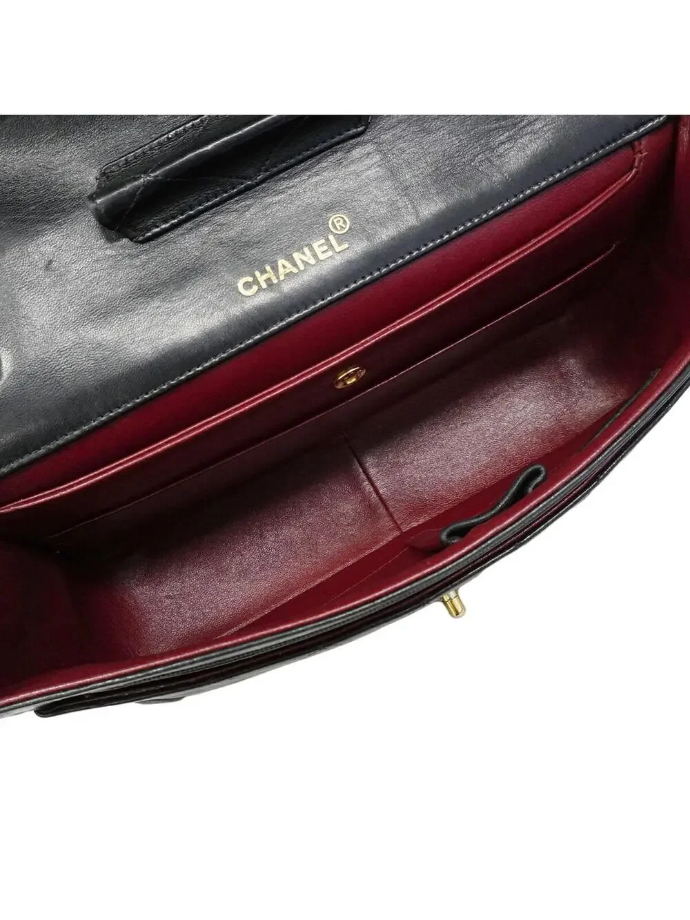 Chanel Vintage Cc Chain Flap Bag #287641C37B